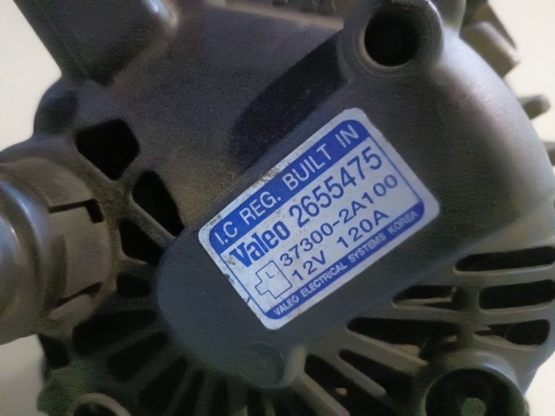 Recambio de alternador para hyundai matrix (fc) d4fa referencia OEM IAM 2655475  