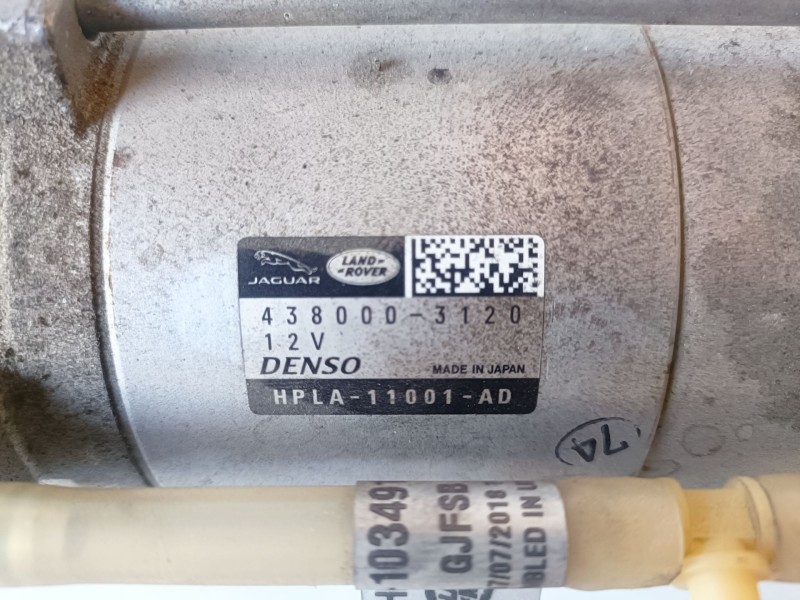 Recambio de motor arranque para land rover discovery 5 204dta referencia OEM IAM 4380003120  