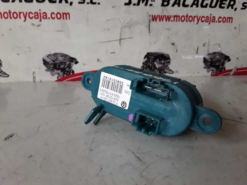 Recambio de resistencia calefaccion para audi q7 (4l) bug referencia OEM IAM 7L0907521A/52410736  