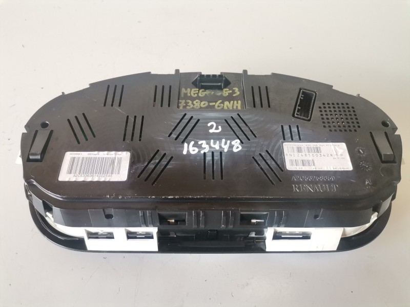 Recambio de cuadro instrumentos para renault megane iii coupe k9k832 referencia OEM IAM A2C53363614  