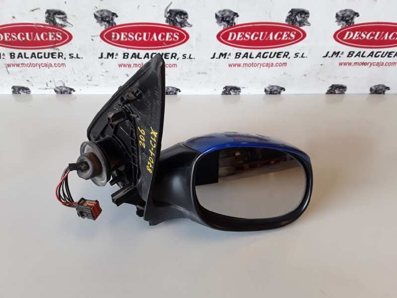 Recambio de retrovisor derecho para peugeot 206 referencia OEM IAM 018015/017003  