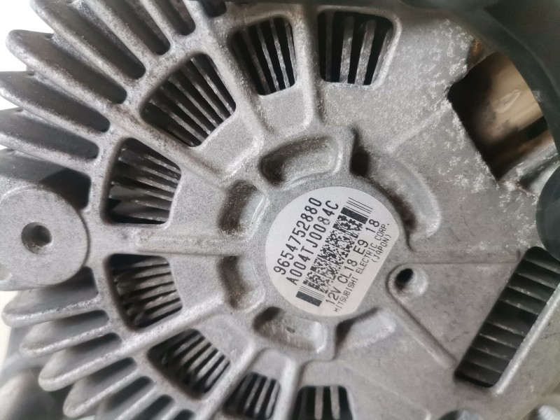 Recambio de alternador para citroen c8 4hs referencia OEM IAM 9654752880/A004TJ0084C  