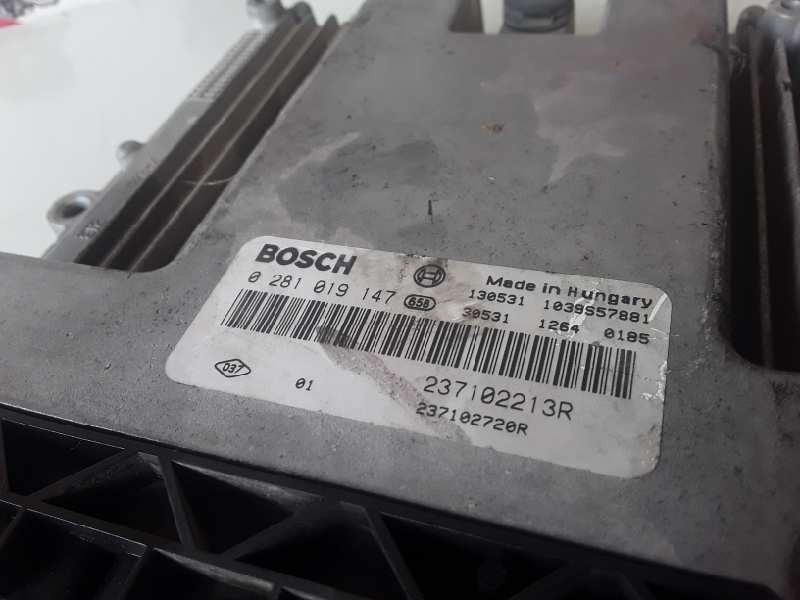 Recambio de centralita motor uce para dacia dokker k9k612 referencia OEM IAM 0281019147/237102213R/237102213R  