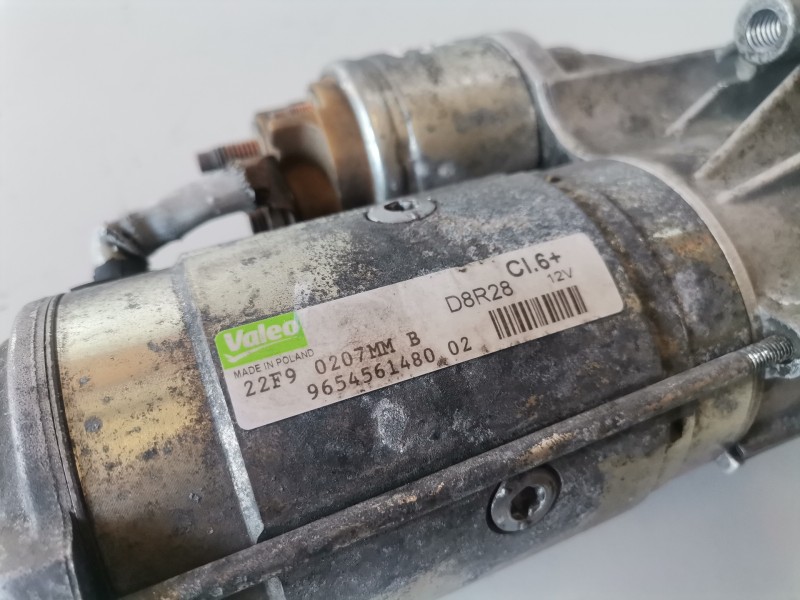 Recambio de motor arranque para citroen c8 4hs referencia OEM IAM D8R28  