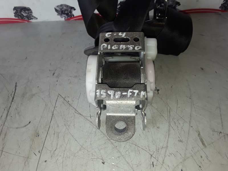 Recambio de cinturon seguridad trasero central para citroen c4 picasso 9hz-dv6ted4 referencia OEM IAM 9654438077/501SA62102  