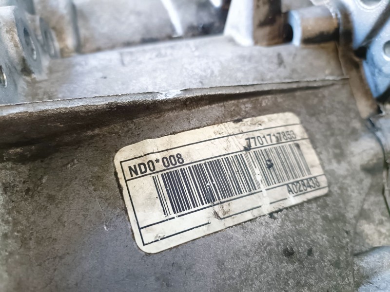 Recambio de caja cambios para renault megane ii berlina 5p f9q804 referencia OEM IAM ND0008  