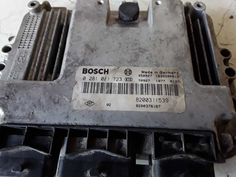 Recambio de centralita motor uce para renault espace iv (jk0) f9q820 referencia OEM IAM 0281011723/8200311539/8200376187  