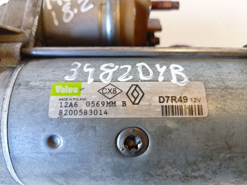 Recambio de motor arranque para renault megane ii berlina 5p f9q804 referencia OEM IAM D7R49  