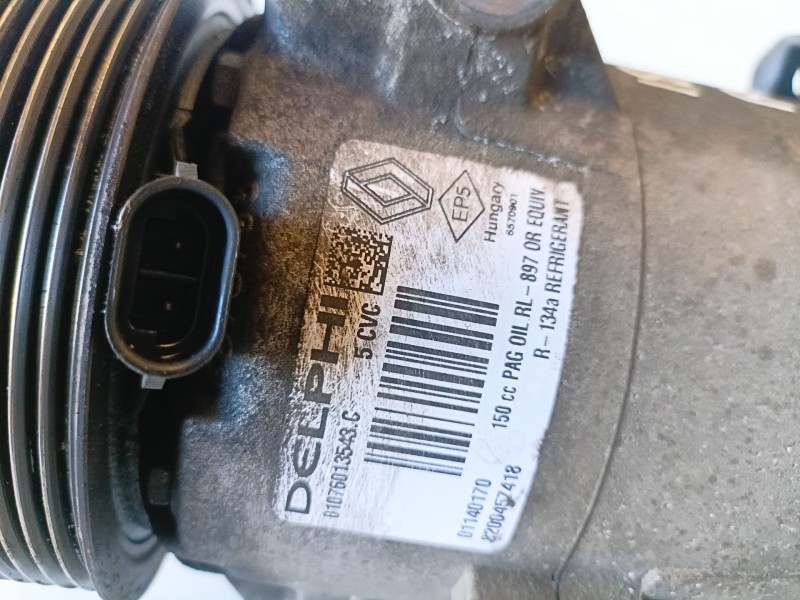 Recambio de compresor aire acondicionado para renault megane ii berlina 5p f9q804 referencia OEM IAM 8200457418  