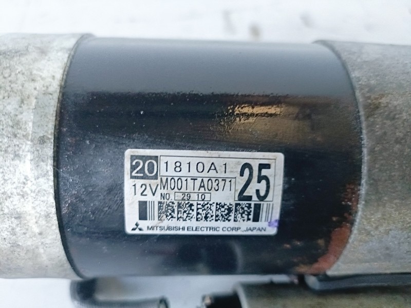Recambio de motor arranque para mitsubishi asx (ga0w) 4n13 referencia OEM IAM M001TA0371  