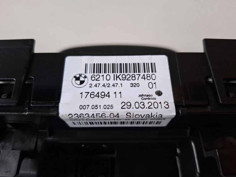Recambio de cuadro instrumentos para bmw serie 3 berlina (f30) n47d20c referencia OEM IAM 62101K9287480  