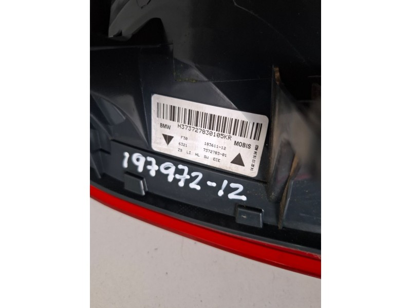 Recambio de piloto trasero izquierdo para bmw serie 3 berlina (f30) n47d20c referencia OEM IAM 7372783  