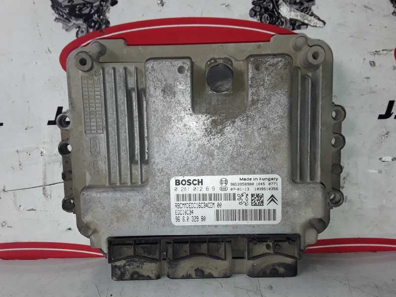 Recambio de centralita motor uce para citroen berlingo 9hx referencia OEM IAM 0281012619/EDC16C34/9661032980  