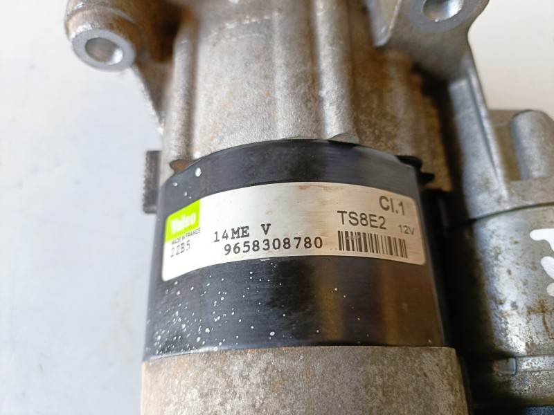 Recambio de motor arranque para citroen c3 kfv referencia OEM IAM TS8E2/9658308780  