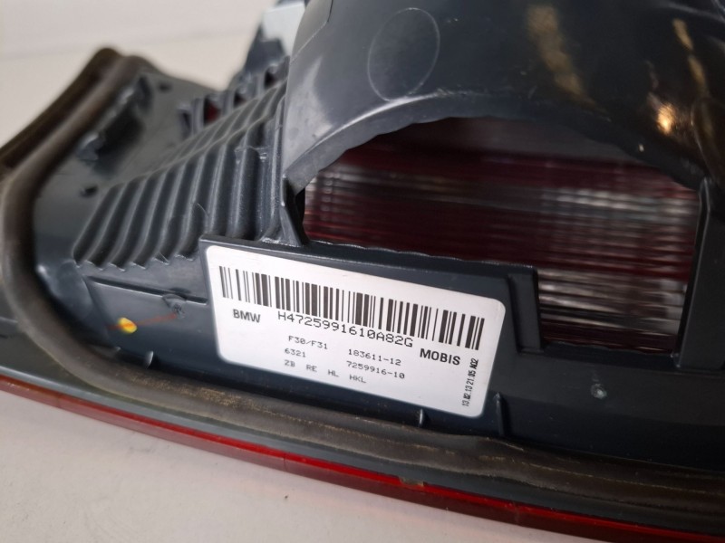 Recambio de piloto trasero derecho para bmw serie 3 berlina (f30) n47d20c referencia OEM IAM 725991510  