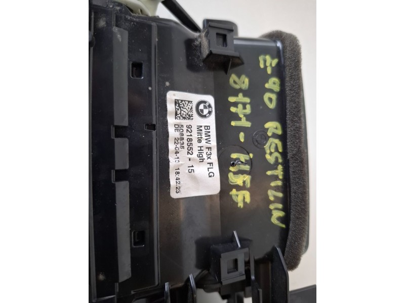 Recambio de aireador central para bmw serie 3 berlina (f30) n47d20c referencia OEM IAM 921855215  