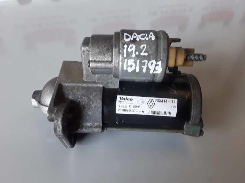 Recambio de motor arranque para dacia sandero ii k9k626 referencia OEM IAM 233007689R  