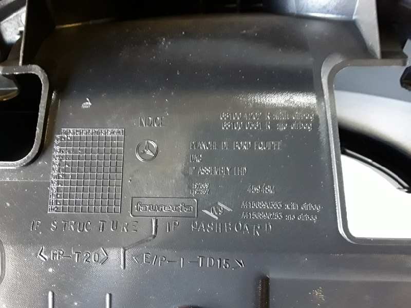 Recambio de salpicadero para mercedes-benz citan (bm 415) furgón k9k636 referencia OEM IAM 681001202R/681000361R/A4156890353/A15