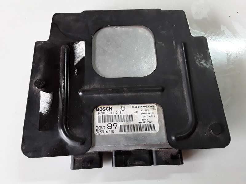 Recambio de centralita motor uce para peugeot 307 break / sw (s1)(04.2002) rhs referencia OEM IAM 0281011248/EDC15C2/9652183780/