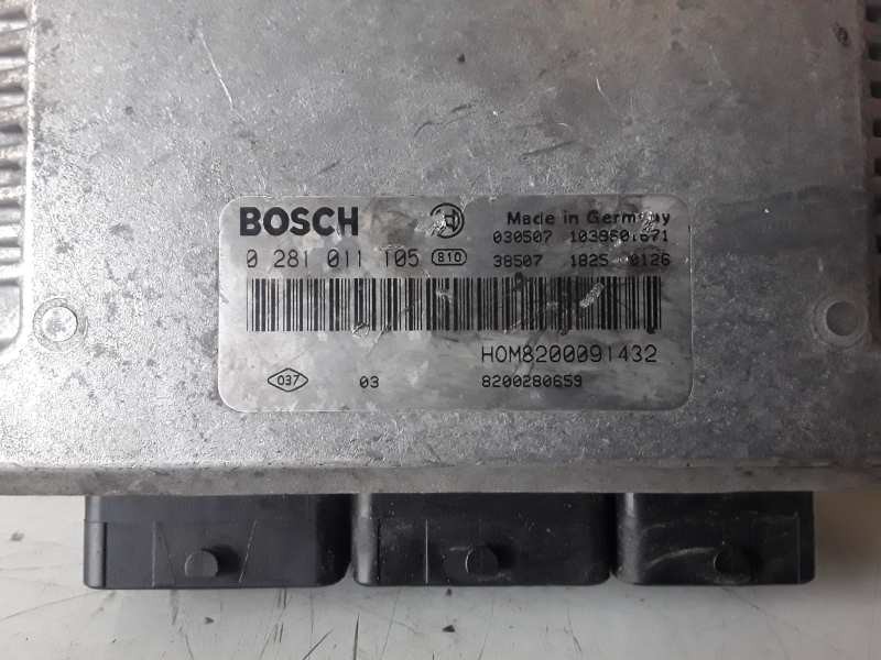 Recambio de centralita motor uce para nissan interstar (x70) g9u720 referencia OEM IAM 0281011105/HOM8200091432/8200280659  