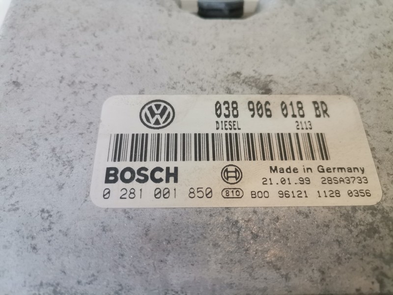 Recambio de centralita motor uce para skoda octavia berlina (1u2) ahf referencia OEM IAM 038906018BR/0281001850  