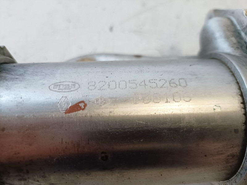 Recambio de enfriador egr para renault clio ii fase ii (b/cb0) k9k714 referencia OEM IAM 8200545260  
