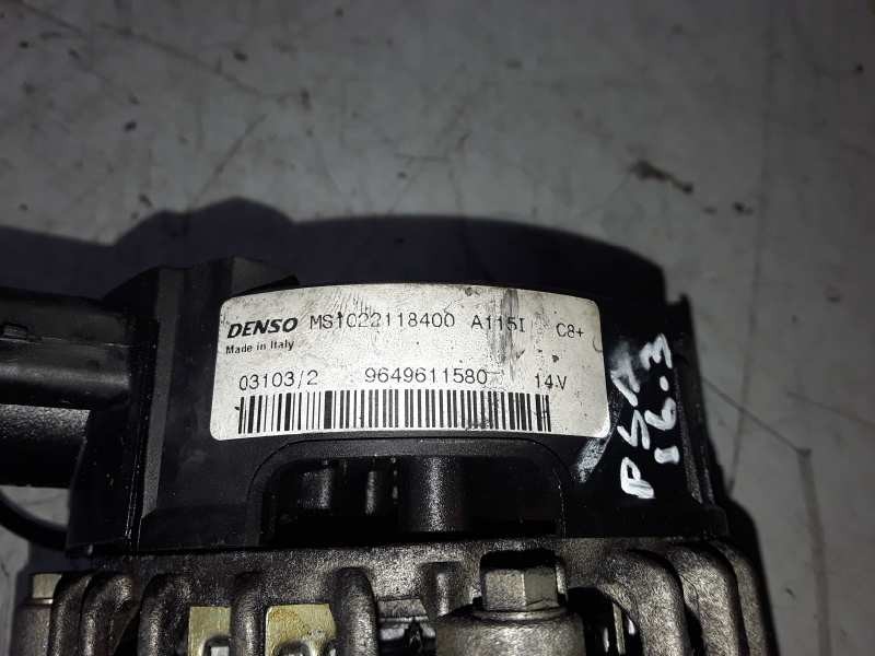 Recambio de alternador para peugeot 307 (s1)(04.2001) rfn (ew10j4) referencia OEM IAM MS1022118400/A115I/9649611580  