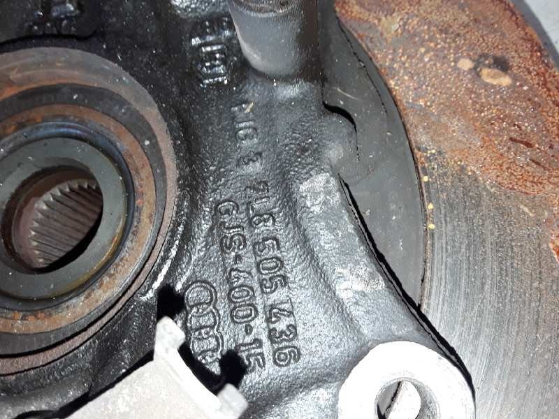 Recambio de mangueta trasera derecha para audi q7 (4l) bug referencia OEM IAM 7L8505436  