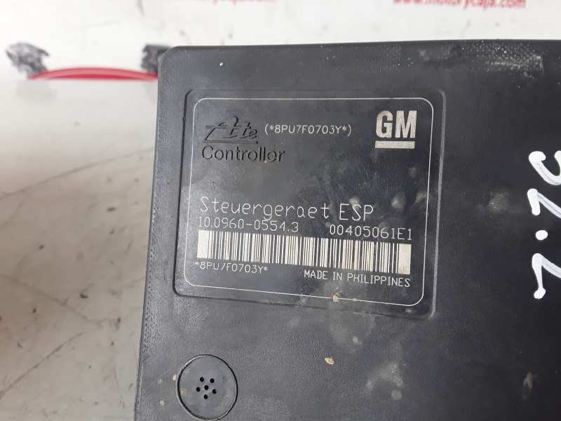 Recambio de abs para opel astra h berlina referencia OEM IAM 13246535/10020602904/10096005543  