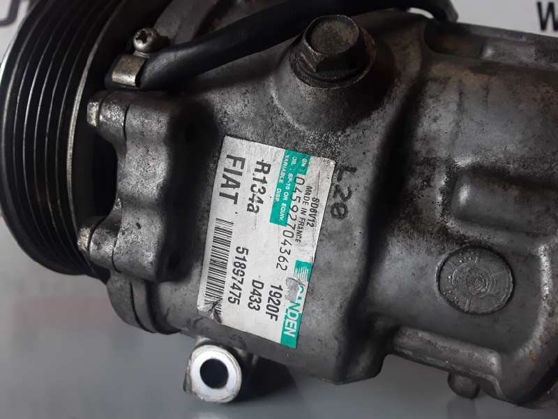 Recambio de compresor aire acondicionado para lancia delta (181) 198a2000 referencia OEM IAM SD6V12/1920F/51897475  