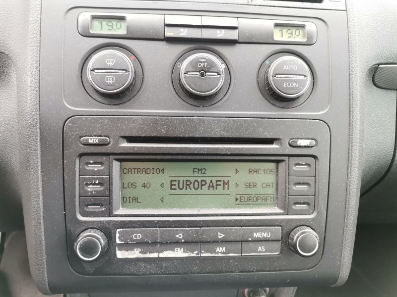 volkswagen touran (1t1) del año 2003