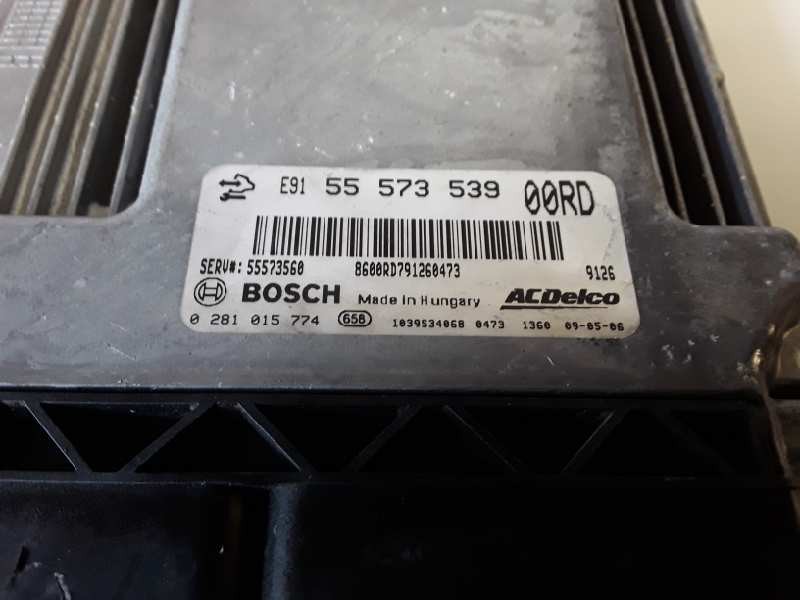 Recambio de centralita motor uce para opel insignia berlina a20dth referencia OEM IAM 0281015774/55573539  