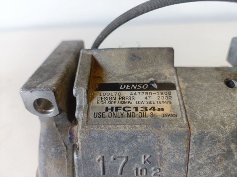 Recambio de compresor aire acondicionado para iveco daily furgón f1afl411ba referencia OEM IAM 4472801800  