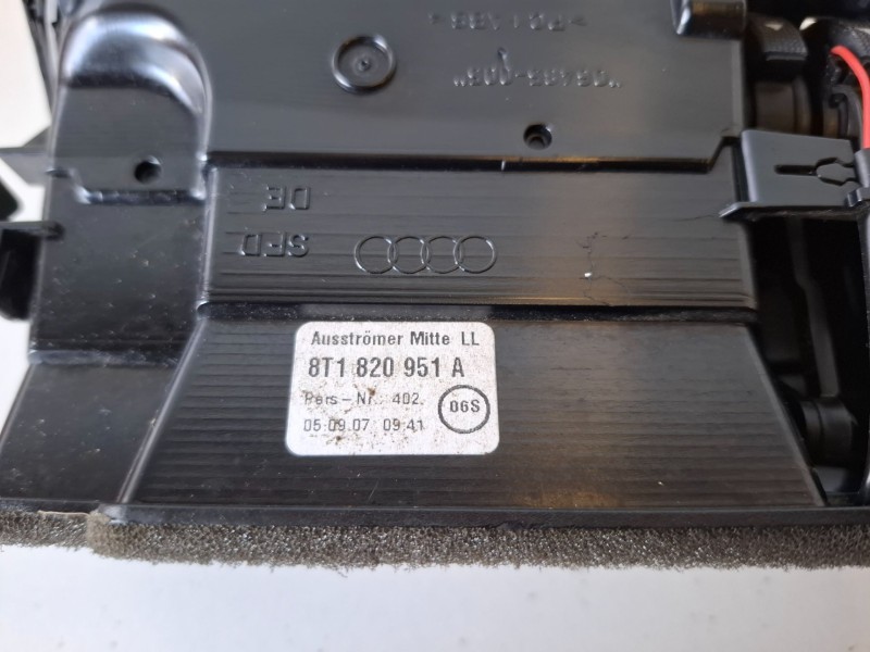 Recambio de rejilla aireadora para audi a5 coupe (8t) cam referencia OEM IAM 8T1820951A  