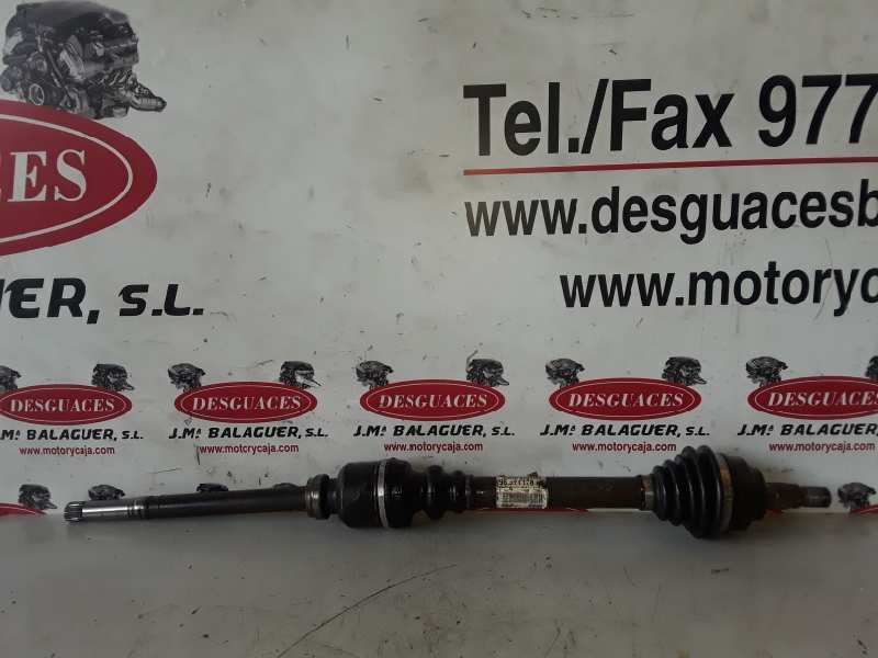 Recambio de transmision delantera derecha para peugeot 307 (s1)(04.2001) rfn (ew10j4) referencia OEM IAM 9637117880  