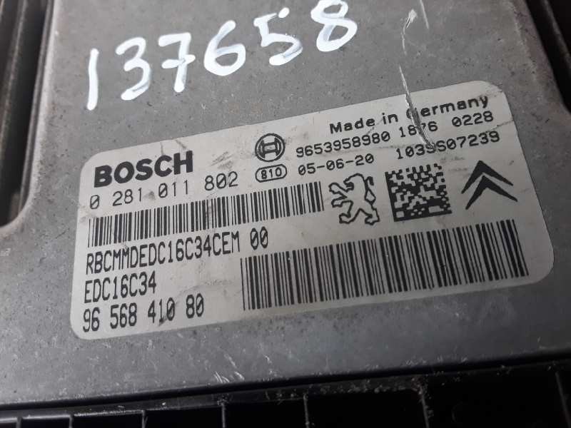 Recambio de centralita motor uce para citroen xsara picasso 9hy referencia OEM IAM 9656841080  