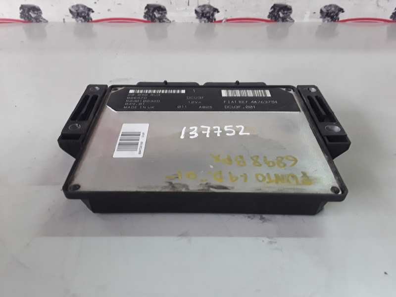 Recambio de centralita motor uce para fiat ii punto (188) berlina 188a3000 referencia OEM IAM 46763751  