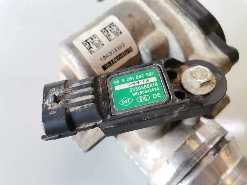 Recambio de caja mariposa para dacia dokker k9k612 referencia OEM IAM 161A05457R  
