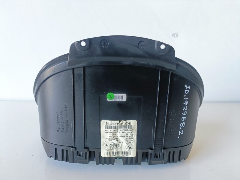 Recambio de cuadro instrumentos para bmw serie 1 berlina (e81/e87) n47d20a referencia OEM IAM 102495276  