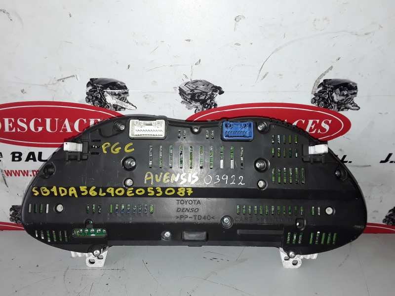 Recambio de cuadro instrumentos para toyota avensis berlina (t25) 2ad-ftv referencia OEM IAM 8380005C00C/MB2574305293  