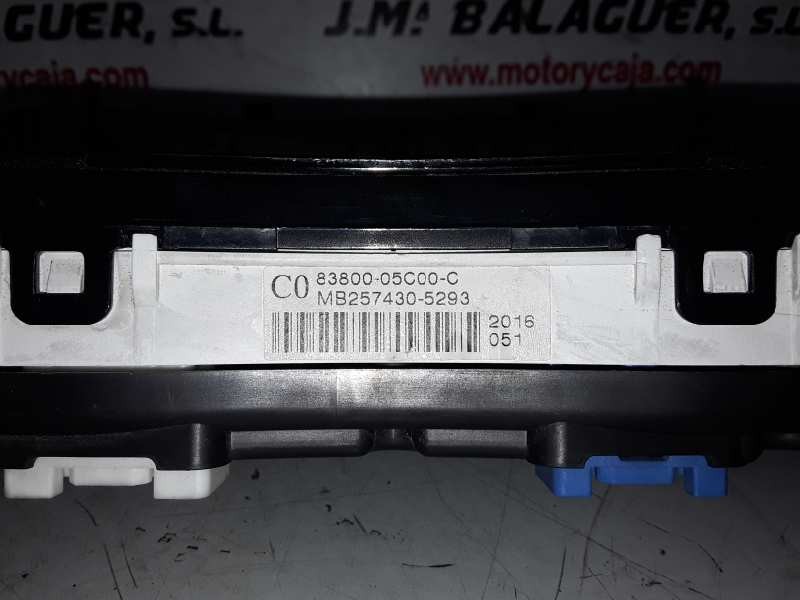 Recambio de cuadro instrumentos para toyota avensis berlina (t25) 2ad-ftv referencia OEM IAM 8380005C00C/MB2574305293  