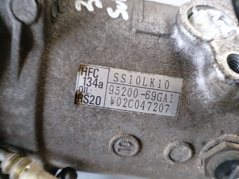 Recambio de compresor aire acondicionado para suzuki wagon r + (rb/mm) g13bb referencia OEM IAM 9520069GA1  