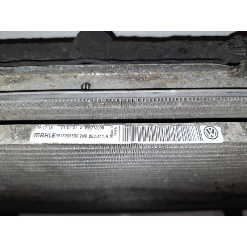 Recambio de condensador / radiador aire acondicionado para volkswagen crafter furgón (sy/sx) dau referencia OEM IAM 2N0820411A  