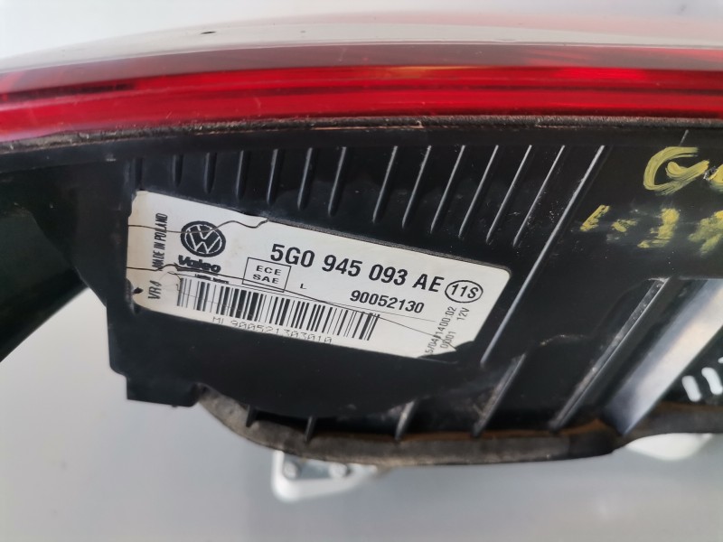 Recambio de piloto trasero izquierdo para volkswagen golf vii (5g1/be1) clh referencia OEM IAM 5G0945093AE  
