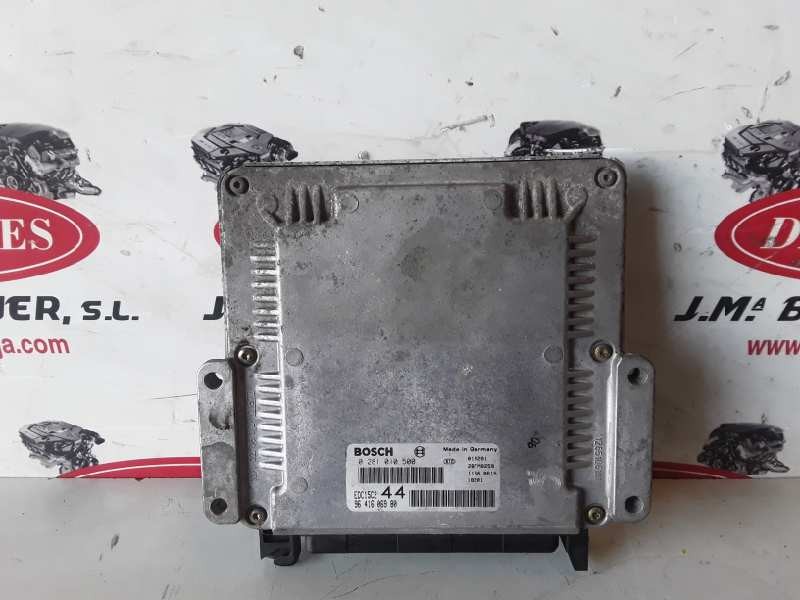 Recambio de centralita motor uce para peugeot 206 rhy referencia OEM IAM 0281010500/EDC15C2/9641606980  