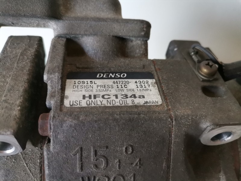 Recambio de compresor aire acondicionado para toyota rav4 (a2) 1cdftv referencia OEM IAM 4472204302  