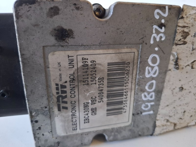 Recambio de abs para opel vectra c berlina z19dth referencia OEM IAM 15114109F  
