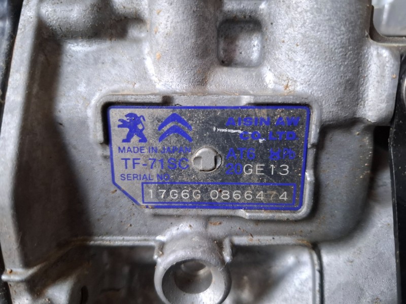 Recambio de caja cambios para peugeot 2008 hn01 referencia OEM IAM 20GE13  