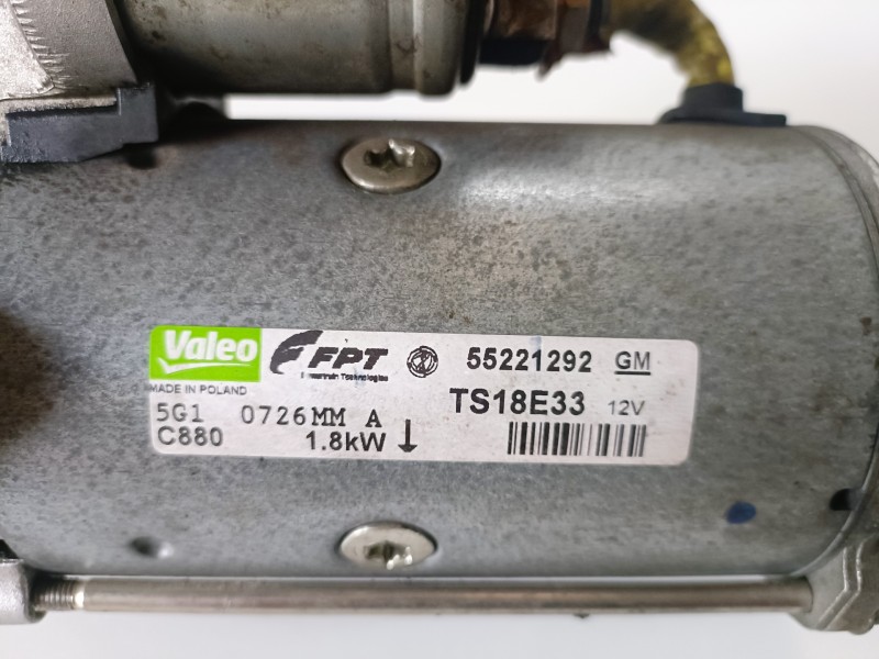 Recambio de motor arranque para opel corsa d a13dtr referencia OEM IAM TS18E33  