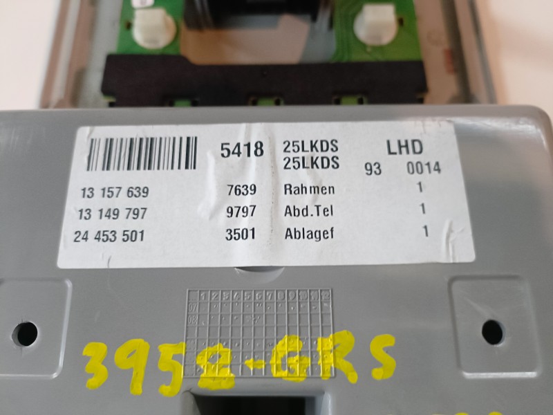 Recambio de luz interior para opel vectra c berlina z19dt referencia OEM IAM 13157639  